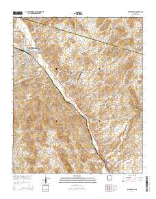 Wickenburg 2014 topographic map thumbnail