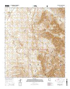 Wilbur Canyon 2014 topographic map thumbnail