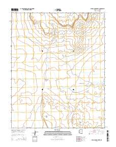 Wild Band Pockets 2014 topographic map thumbnail