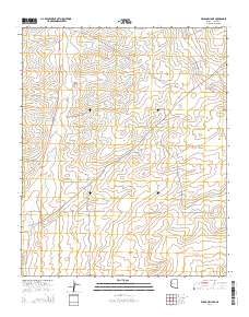 Wild Cow Lake 2014 topographic map thumbnail