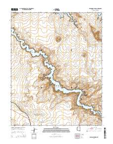 Wild Horse Mesa 2014 topographic map thumbnail