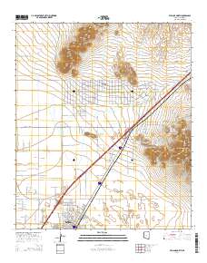 Willcox North 2014 topographic map thumbnail