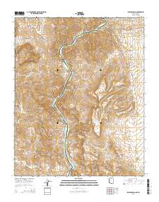Willow Beach 2014 topographic map preview