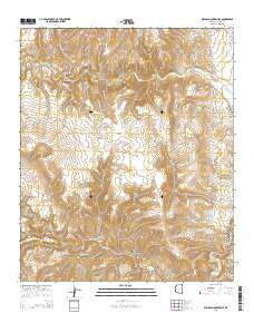 Willow Mountain SE 2014 topographic map thumbnail