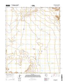Winslow NW 2014 topographic map thumbnail
