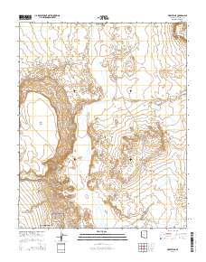 Wupatki NE 2014 topographic map thumbnail