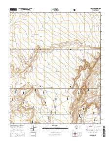 Wupatki SW 2014 topographic map thumbnail