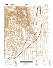 Yucca 2014 topographic map thumbnail