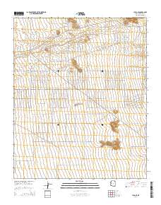 Yucca SE 2014 topographic map thumbnail