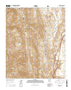 Bumble Bee 2014 topographic map thumbnail