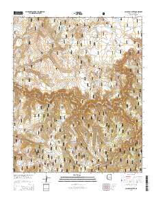 Calloway Butte 2014 topographic map thumbnail