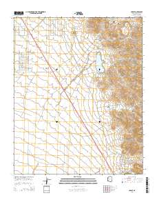 Cerbat 2014 topographic map thumbnail