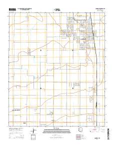 Coolidge 2014 topographic map thumbnail