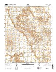 Coyote Hills 2014 topographic map thumbnail