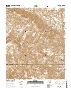 Cypress Butte 2014 topographic map thumbnail