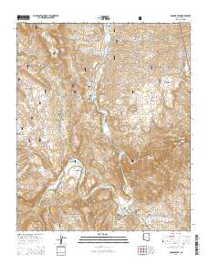 Dagger Peak 2014 topographic map thumbnail