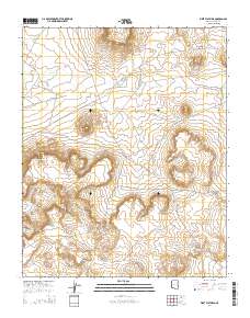 First Flat Mesa 2014 topographic map thumbnail