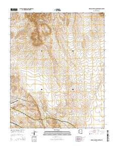 Grand Canyon Caverns 2014 topographic map thumbnail