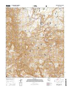 Horner Mountain 2014 topographic map thumbnail