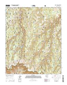 Knoll Lake 2014 topographic map thumbnail