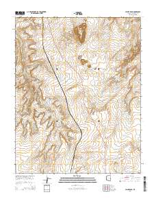 LeChee Rock 2014 topographic map thumbnail