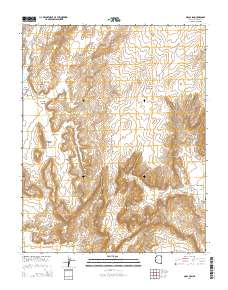 Moccasin 2014 topographic map thumbnail