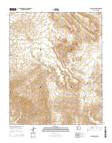 Mohave Springs 2014 topographic map thumbnail