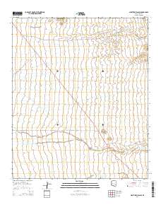 Ninetysix Hills SW 2014 topographic map thumbnail