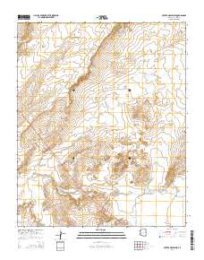 Potter Mesa Tank 2014 topographic map thumbnail