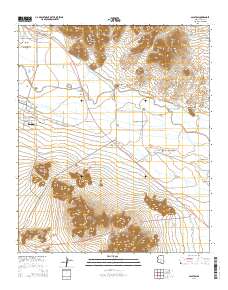 Sacaton 2014 topographic map thumbnail