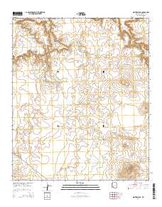Sentinel Peak 2014 topographic map thumbnail
