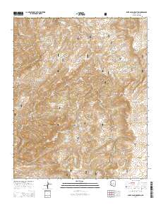 Sheep Basin Mountain 2014 topographic map thumbnail