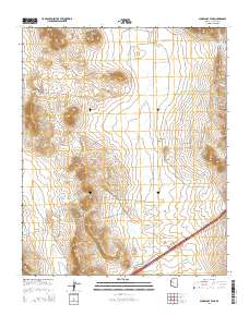 Sugarloaf Peak 2014 topographic map thumbnail