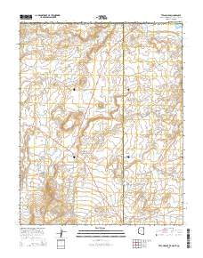 Teec Nos Pos 2014 topographic map thumbnail