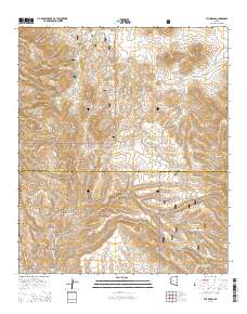 The Mesas 2014 topographic map thumbnail
