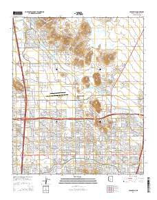 Union Hills 2014 topographic map thumbnail