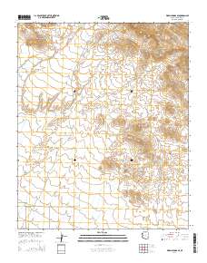 Warm Springs SE 2014 topographic map thumbnail