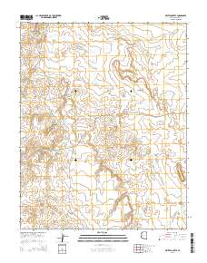 White Pockets 2014 topographic map thumbnail