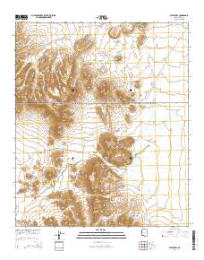 Bates Well 2014 topographic map thumbnail