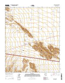 Bear Hills 2014 topographic map thumbnail