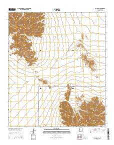 Buck Peak 2014 topographic map thumbnail