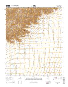 Butler Well 2014 topographic map thumbnail