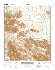 Cholla Tank 2014 topographic map thumbnail
