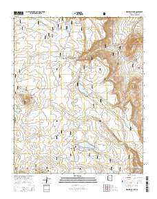 Kinnikinick Lake 2014 topographic map thumbnail