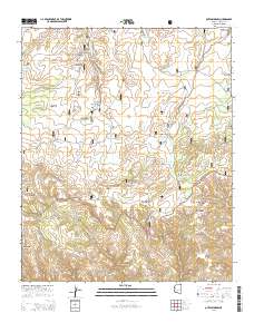 Outlaw Draw 2014 topographic map thumbnail