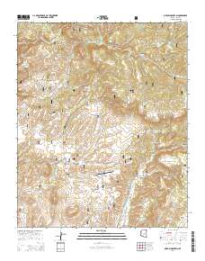Oxbow Mountain 2014 topographic map thumbnail