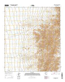 Aguirre Peak 2014 topographic map thumbnail