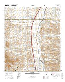 Amado 2014 topographic map thumbnail