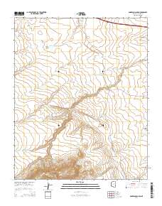Anderson Canyon 2014 topographic map thumbnail