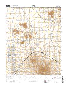Antares 2014 topographic map thumbnail